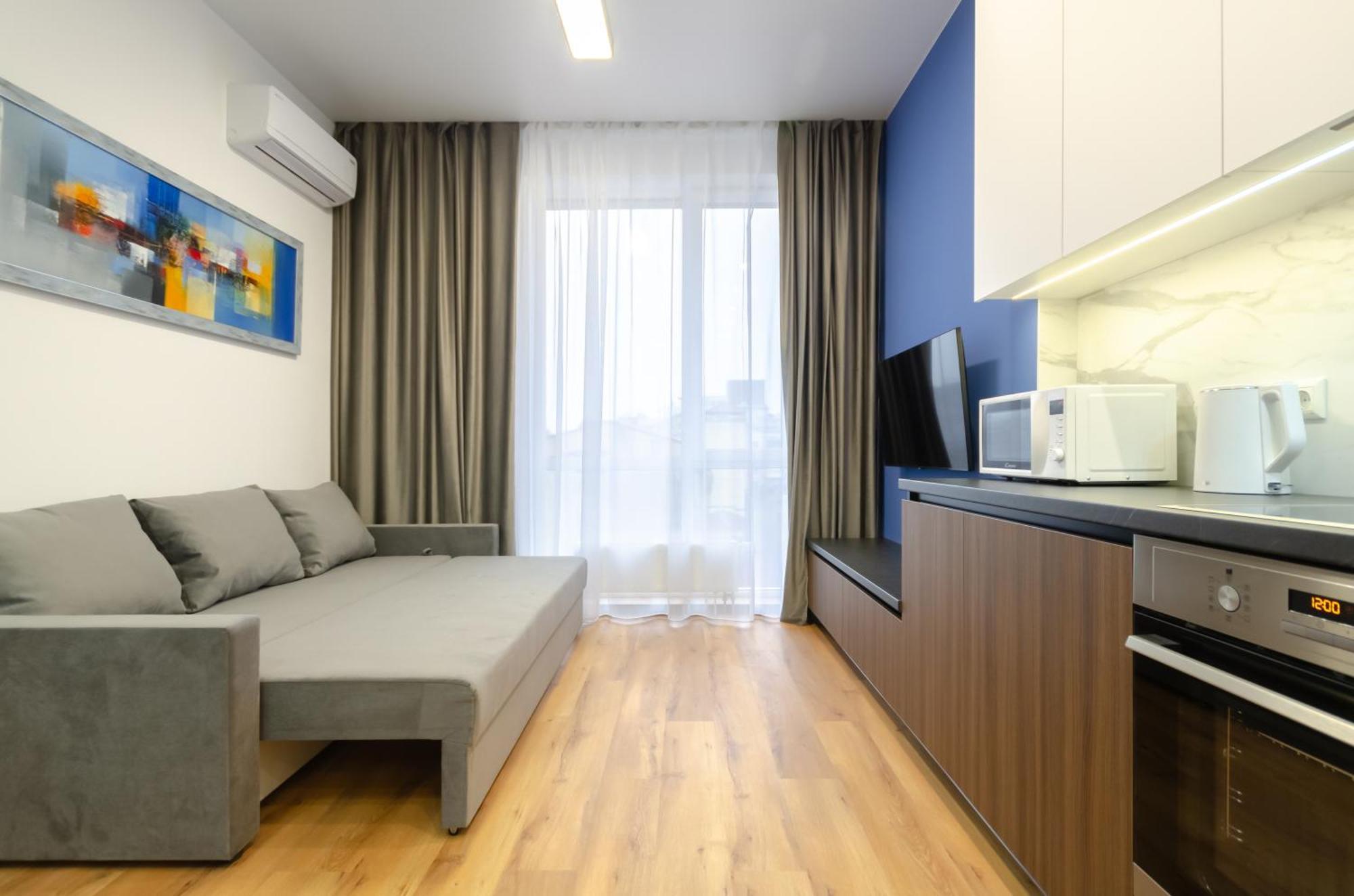 Petrovdom Apartments 04-166 In Rc "Yaroslaviv Grad" Bulvarno-Kudriavska 17 Kijów Zewnętrze zdjęcie
